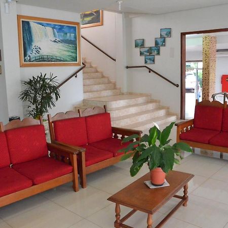 Hotel Novo Tamburi Santa Terezinha do Itaipu Bagian luar foto