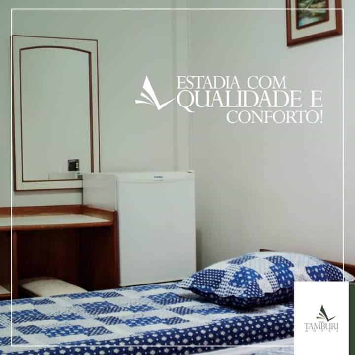 Hotel Novo Tamburi Santa Terezinha do Itaipu Bagian luar foto