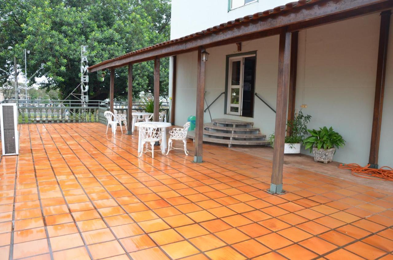 Hotel Novo Tamburi Santa Terezinha do Itaipu Bagian luar foto